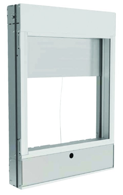 Vitrine en verre double porte avec verrou - 1800 x 800mm